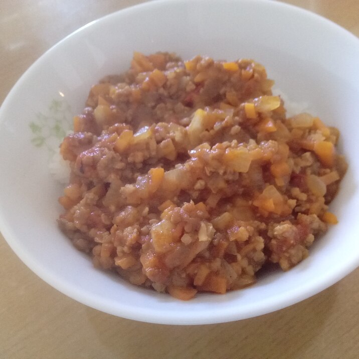 簡単ドライカレー!休校中に作ったやつ